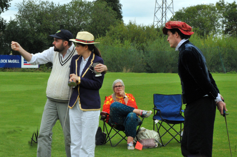 Sir Toby and Feste trick Viola into a duel