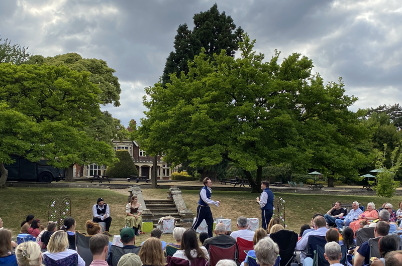 Crowd at Bletchley Park